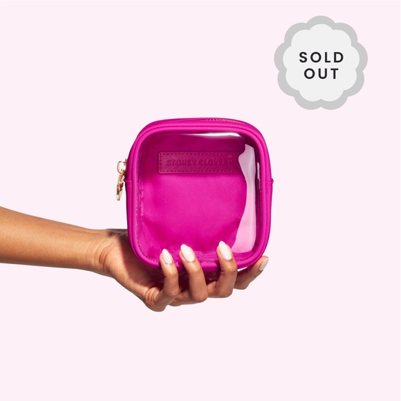 Stoney Clover Lane Fuchsia Mini Drawstring Backpack & mini Pouch - Picture 7 of 7